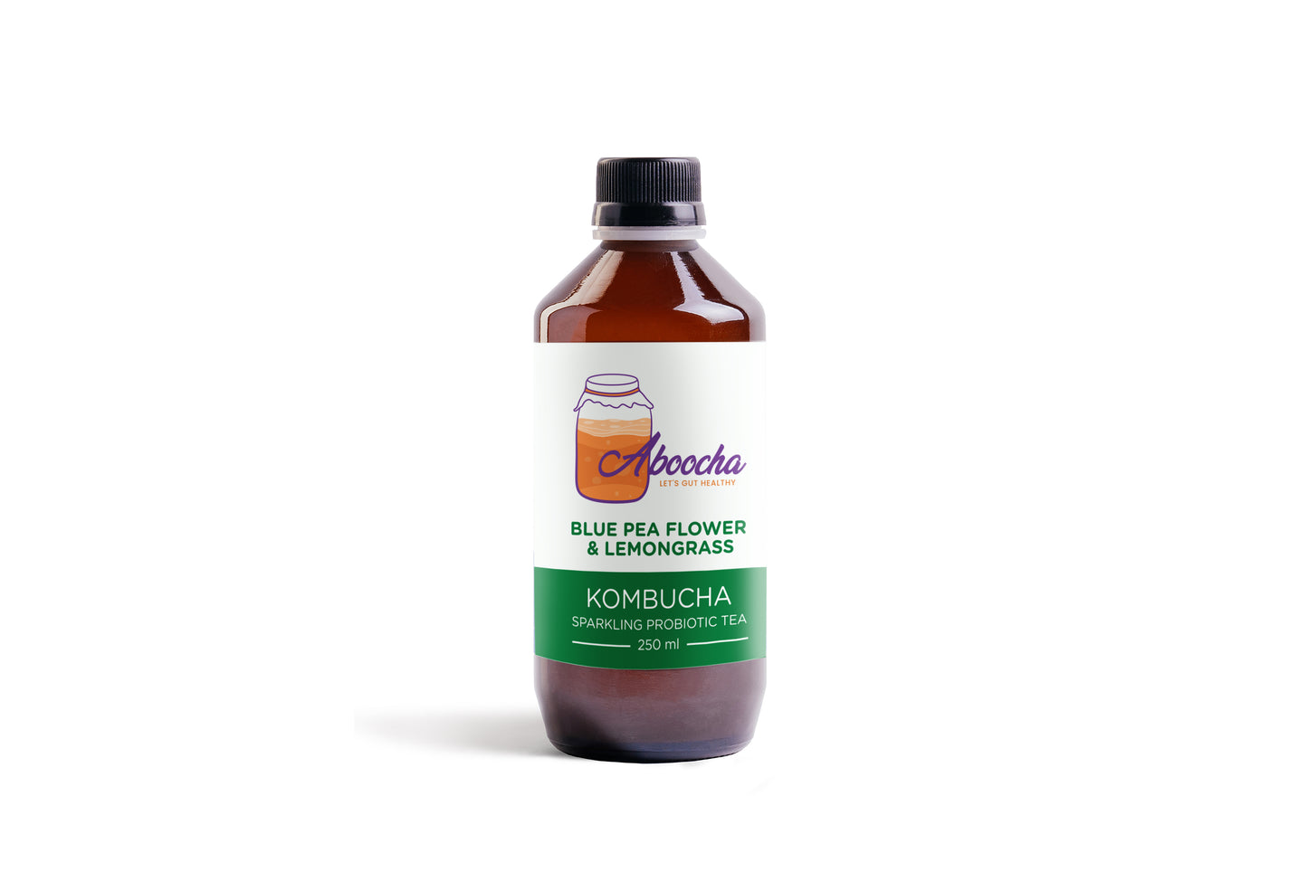 Blue Pea Flower & Lemongrass Kombucha 250ml